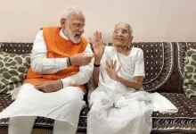 纳伦德拉·莫迪 (Narendra Modi) 的母亲希拉本·莫迪 (Heeraben Modi) 去世，享年 100 岁