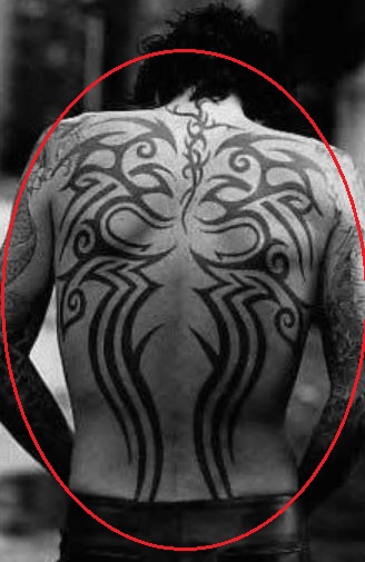 Tommy Lee Tattoo Back