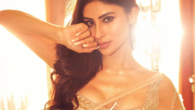 Mouni Roy's latest photoshoot in a black skirt with a matching top leaves fans drooling