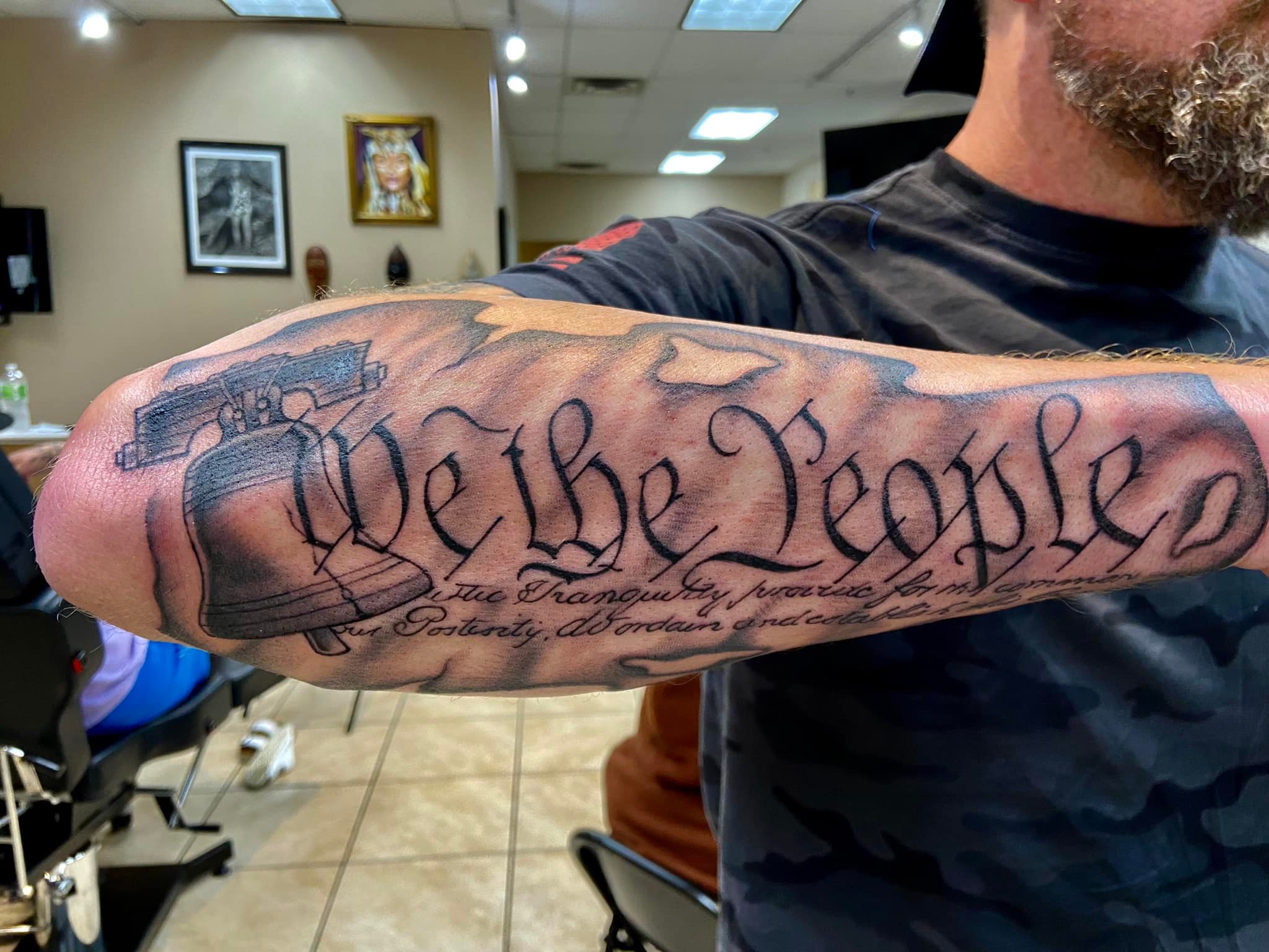 We the People Tattoo Design