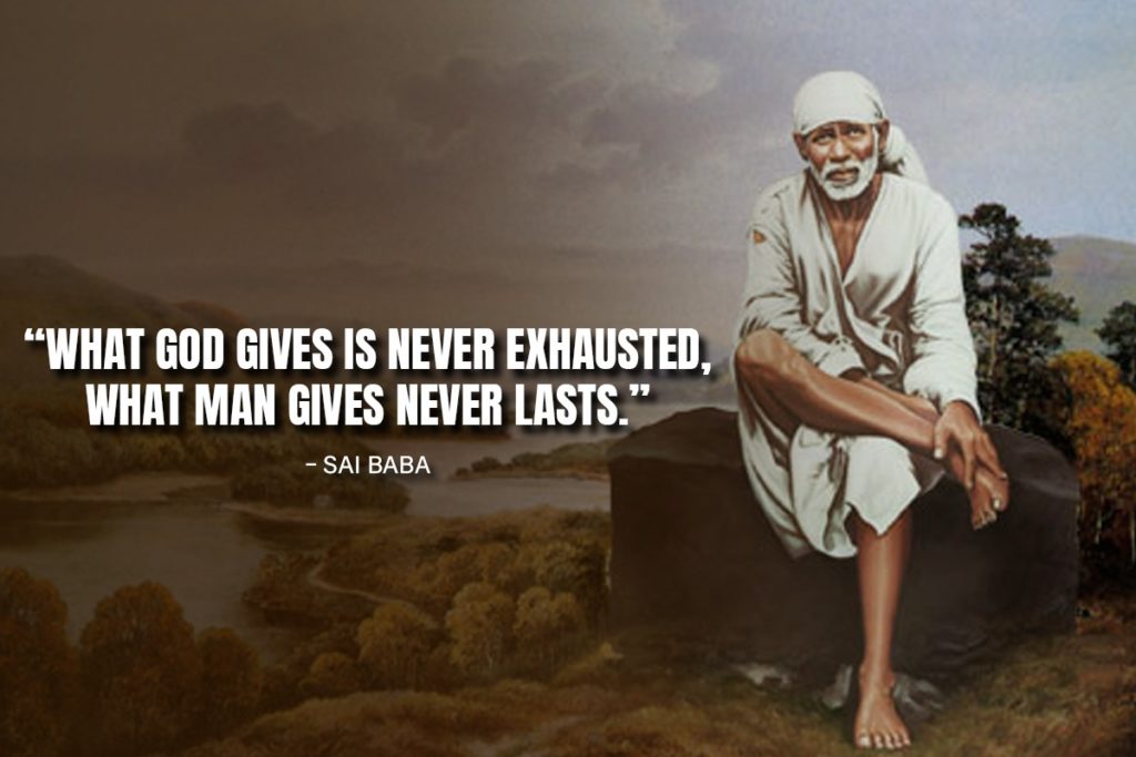 Best Sai Baba Quotes