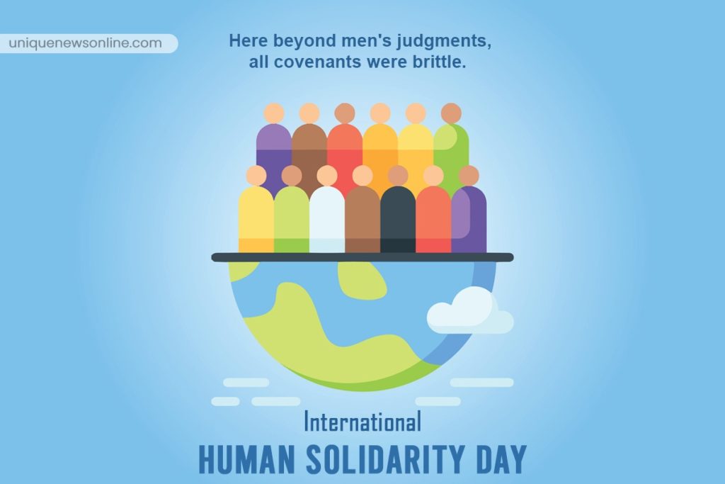 International Human Solidarity Day 2022