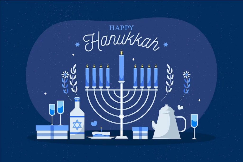 Hanukkah wishes in hebrew