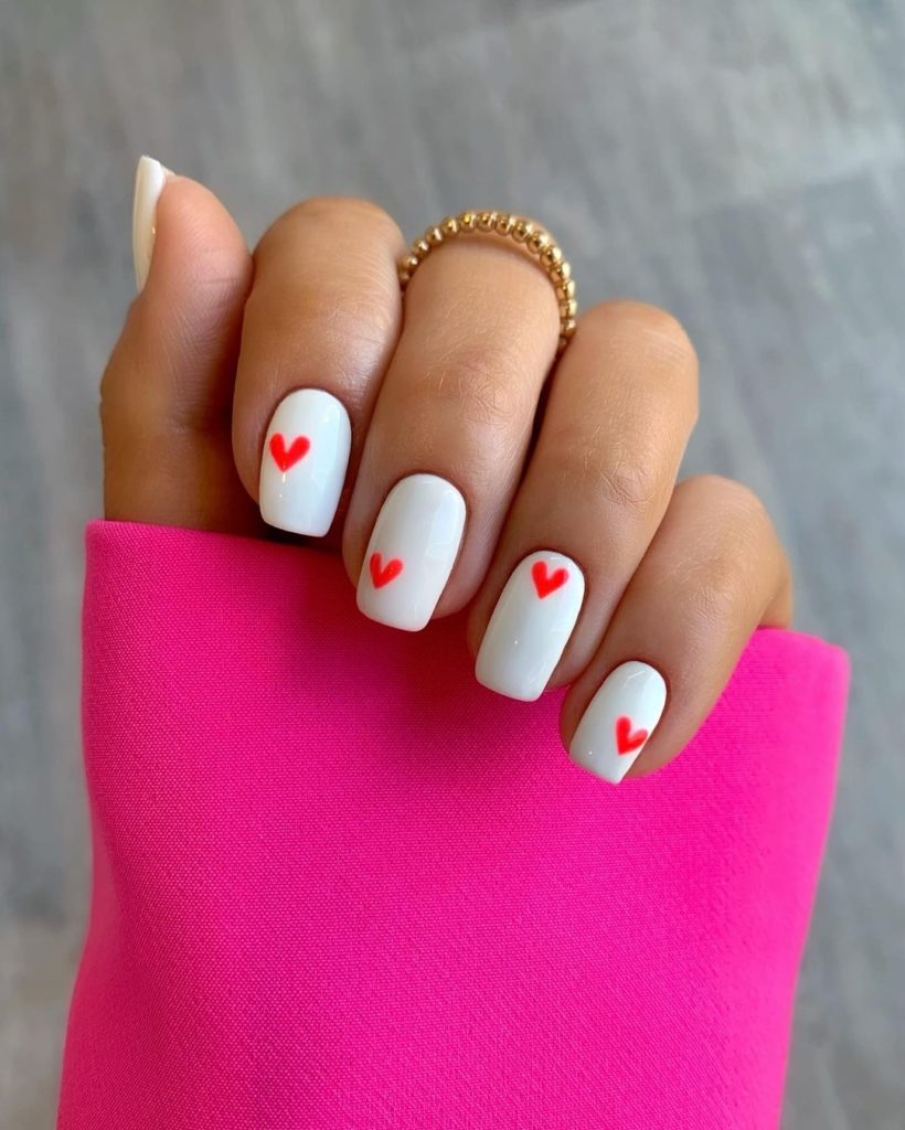White Nail Extensions