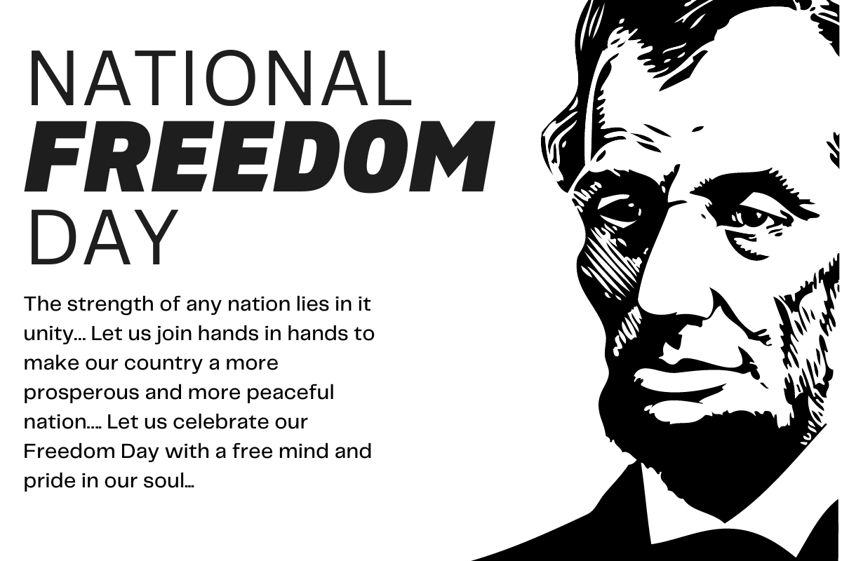 National Freedom Day 2023