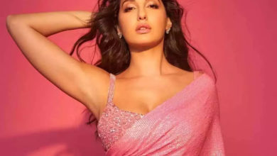 Nora Fatehi Sets Her New Year, 2023 Mood In Her Bo*ld Thigh High Slit Dress