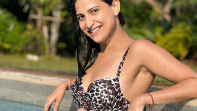 Aahana Kumra Dazzles in an Animal-Print Swimsuit; See More Of The Actress' Hot And Sultry Looks