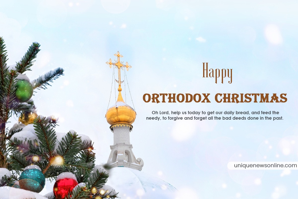 Orthodox Christmas 2023 WhatsApp Greetings, Instagram Captions, Card Quotes, Messages, Cliparts, Sayings, Posters, and Greetings