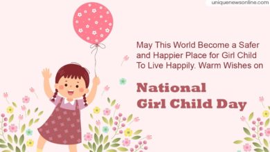 National Girl Child Day 2023 Quotes, Images, Messages, Greetings, Posters, Banners, Slogans, Wishes, Shayari and WhatsApp Status Video Download