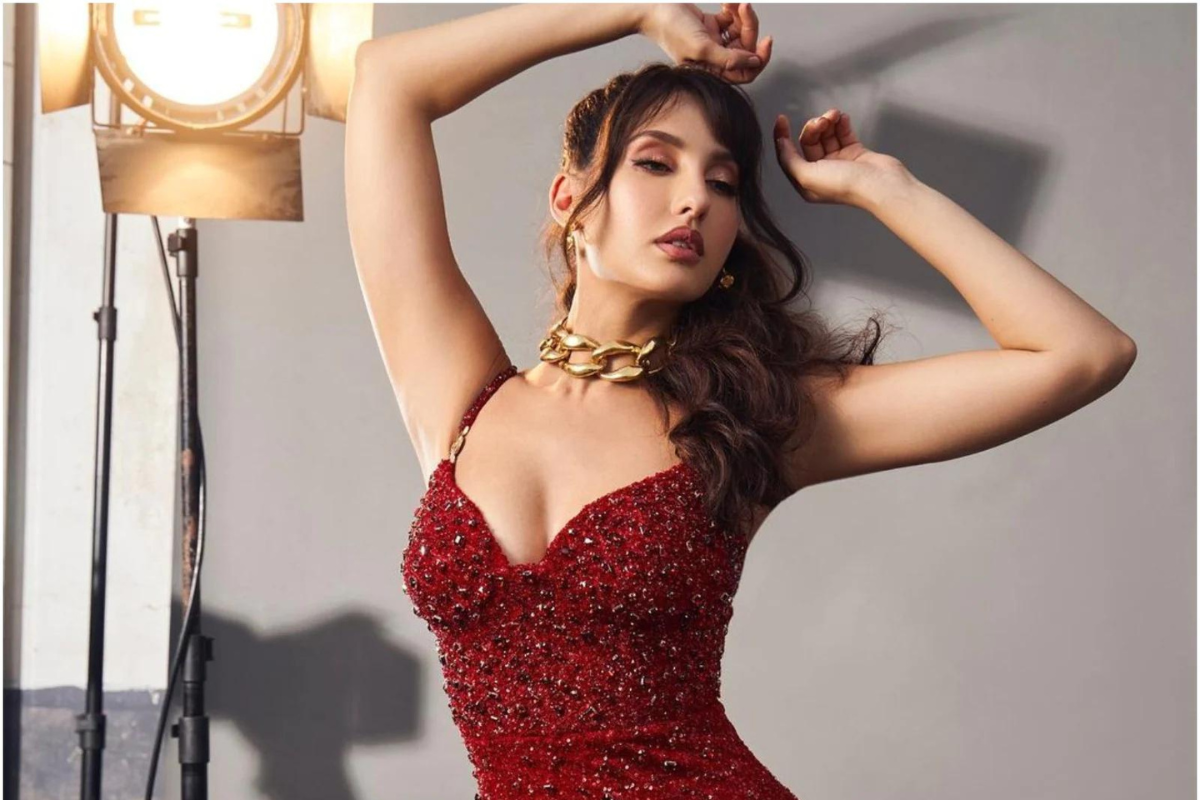 Nora Fatehi's bo*ld sharara in ivory and gold set a new trend