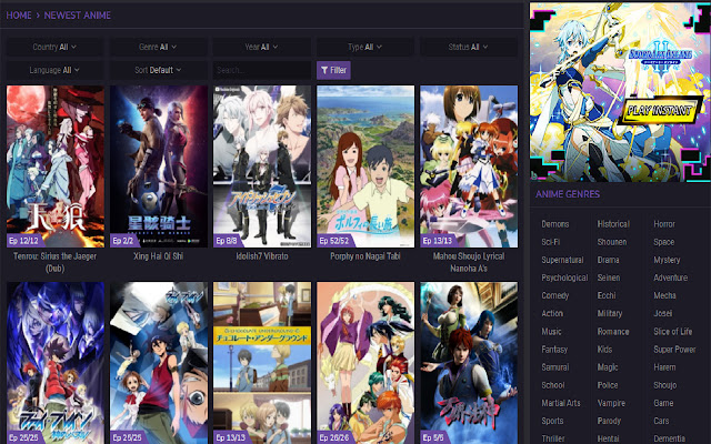 Websites to watch anime for free
