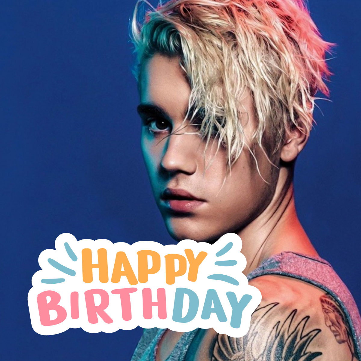 Justin Bieber Birthday Wishes