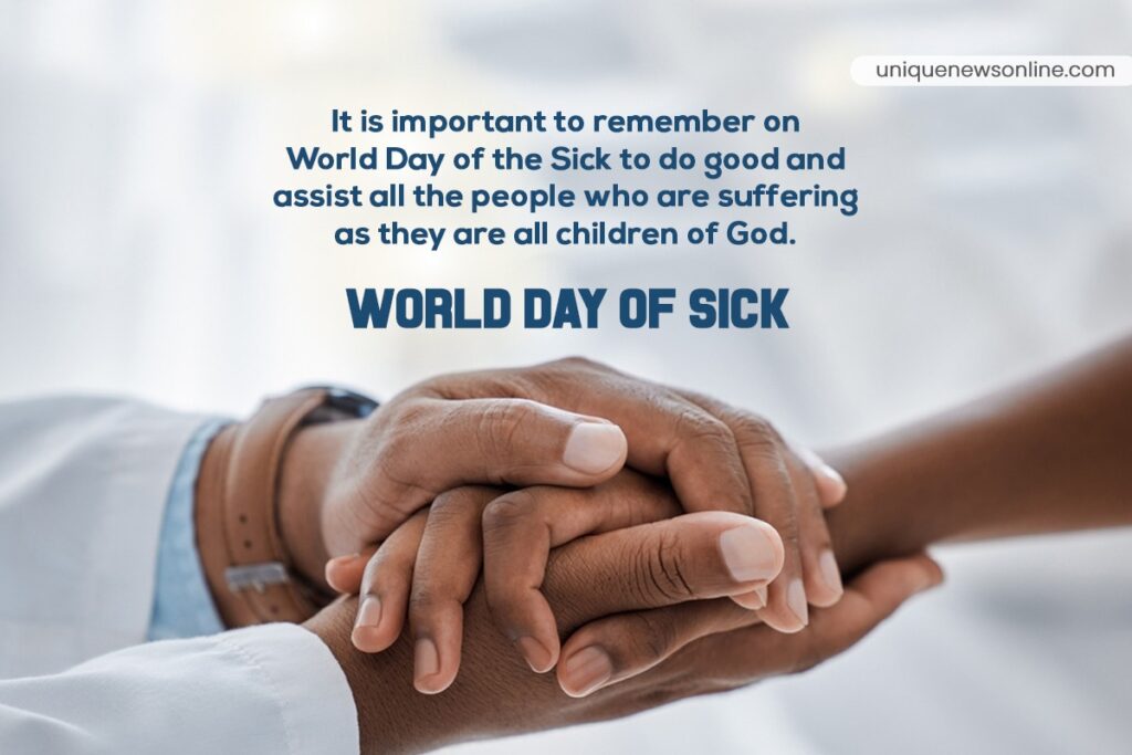 World Day of the Sick 2023 Theme, Quotes, Images, Messages, Slogans