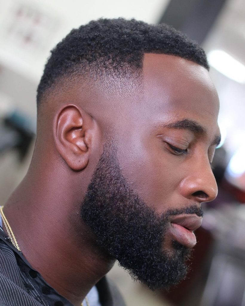 Beard Styles for Round Face Faded