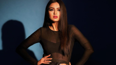 Tejasswi Prakash Looks Bo*ld And Stunning In High-Slit Black Seductive Gown