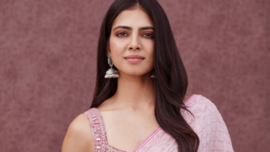 The Dreamy Pastel Pink Saree From Malavika Mohanan Is The Perfect Springtime Outfit