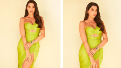 Nora Fatehi's Thigh-High Slit Outfit Is Setting New Fashion Standards In B-Town