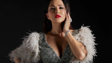 Sunny Leone Dazzles In Her Eye-Catching Bo*ld Silver Sequinned Dress