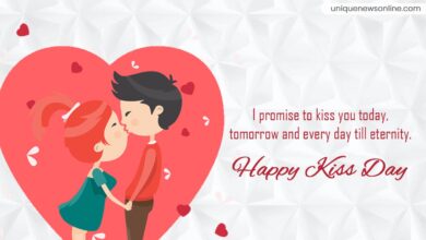Happy Kiss Day 2023 Images, Greetings, Quotes, Wishes, Messages, Posters, Sayings, Banners and Captions