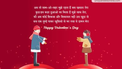 Happy Valentine's Day 2023 Best Hindi Wishes, Greetings, Images, Messages, Quotes, Sayings, and Status For Husband/Wife