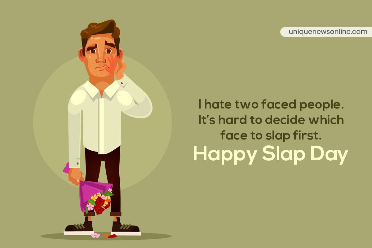 Happy Slap Day 2023 Quotes, Images, Messages, Wishes, Greetings, Sayings, Captions, Shayari, and WhatsApp Status