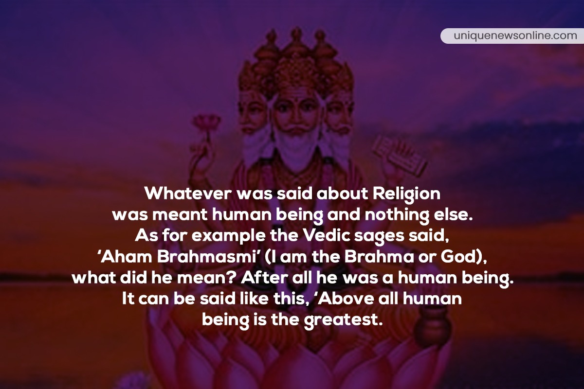 Brahma Quotes Hinduism
