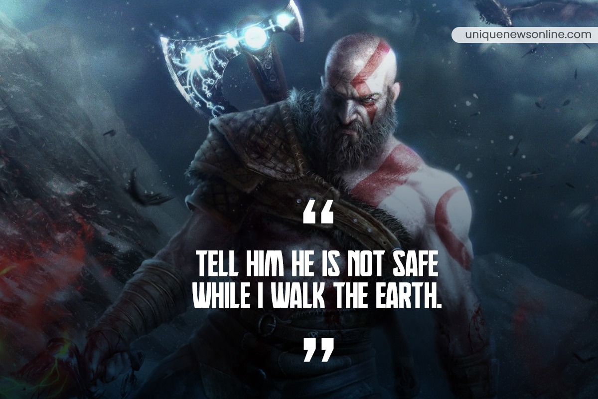 "Tell Him He Is Not Safe While Walk To Earth."