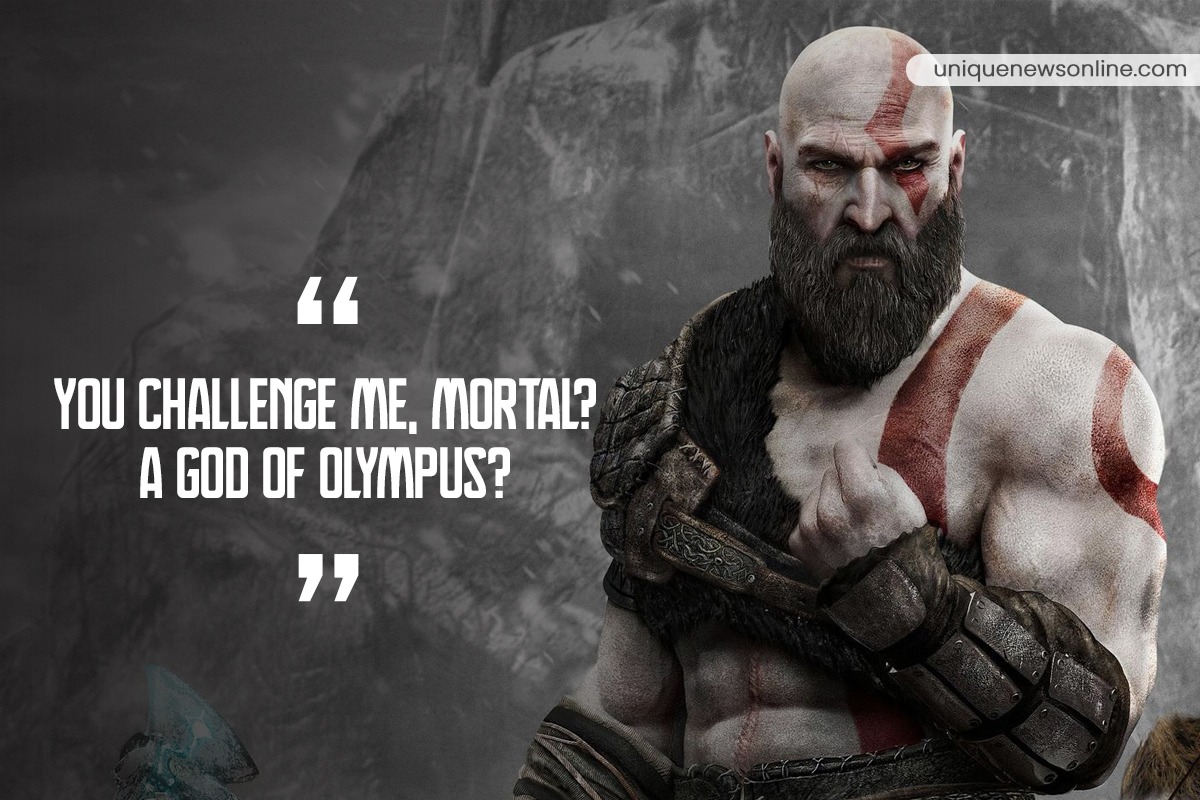 Kratos Quotes in God of War