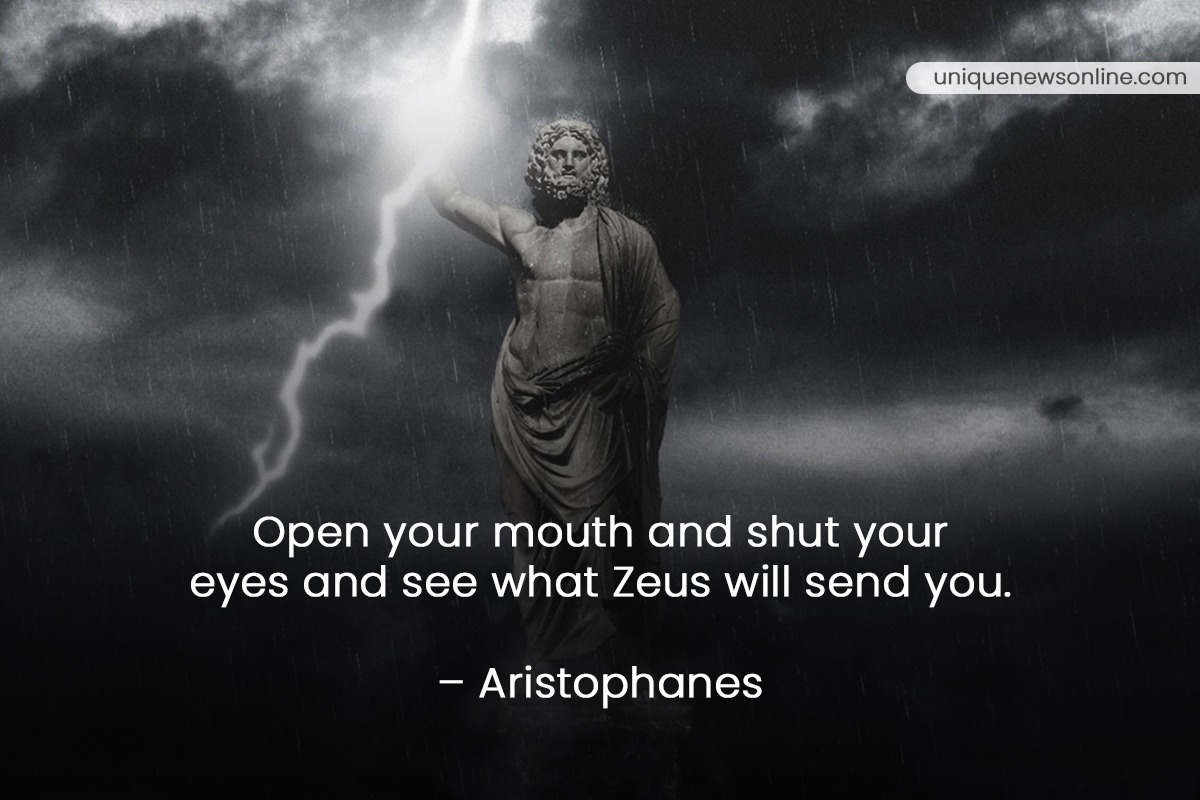 Quotes about Zeus