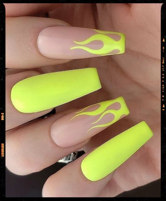 Best Yellow Nail Designs