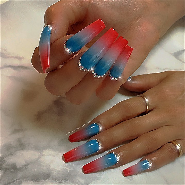  Red, White, and Blue Nail Designs