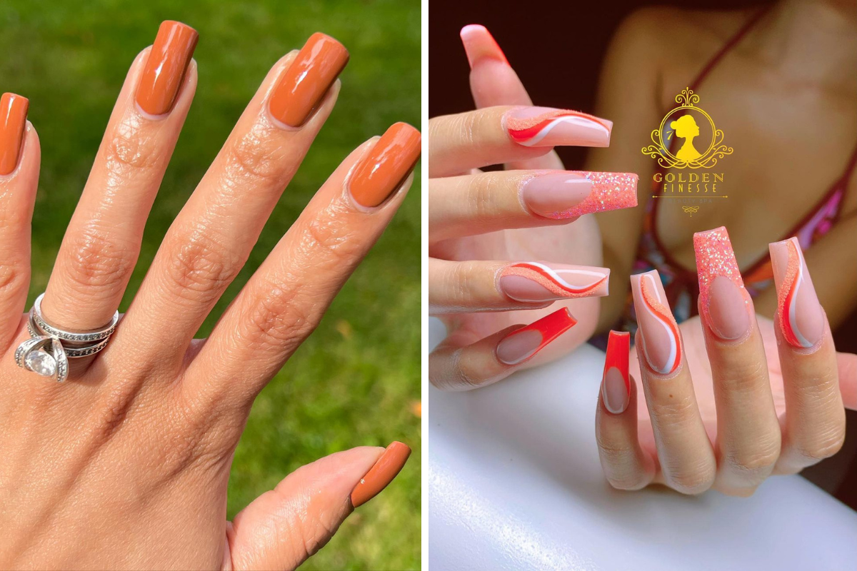 10 Trending Orange Nail Designs You Should Get For Your Upcoming Manicure (2023)
