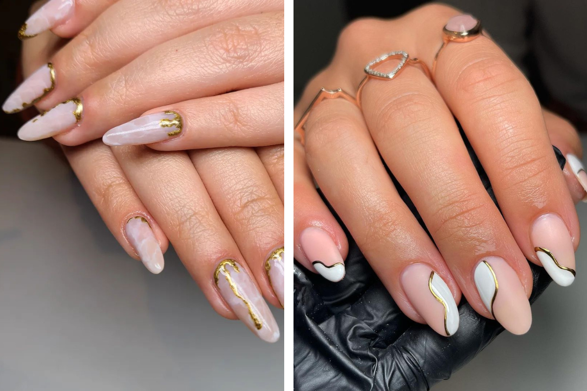 10 Shiny Gold Nail Designs To Get On Your Next Manicure And Look Fancy (2023)