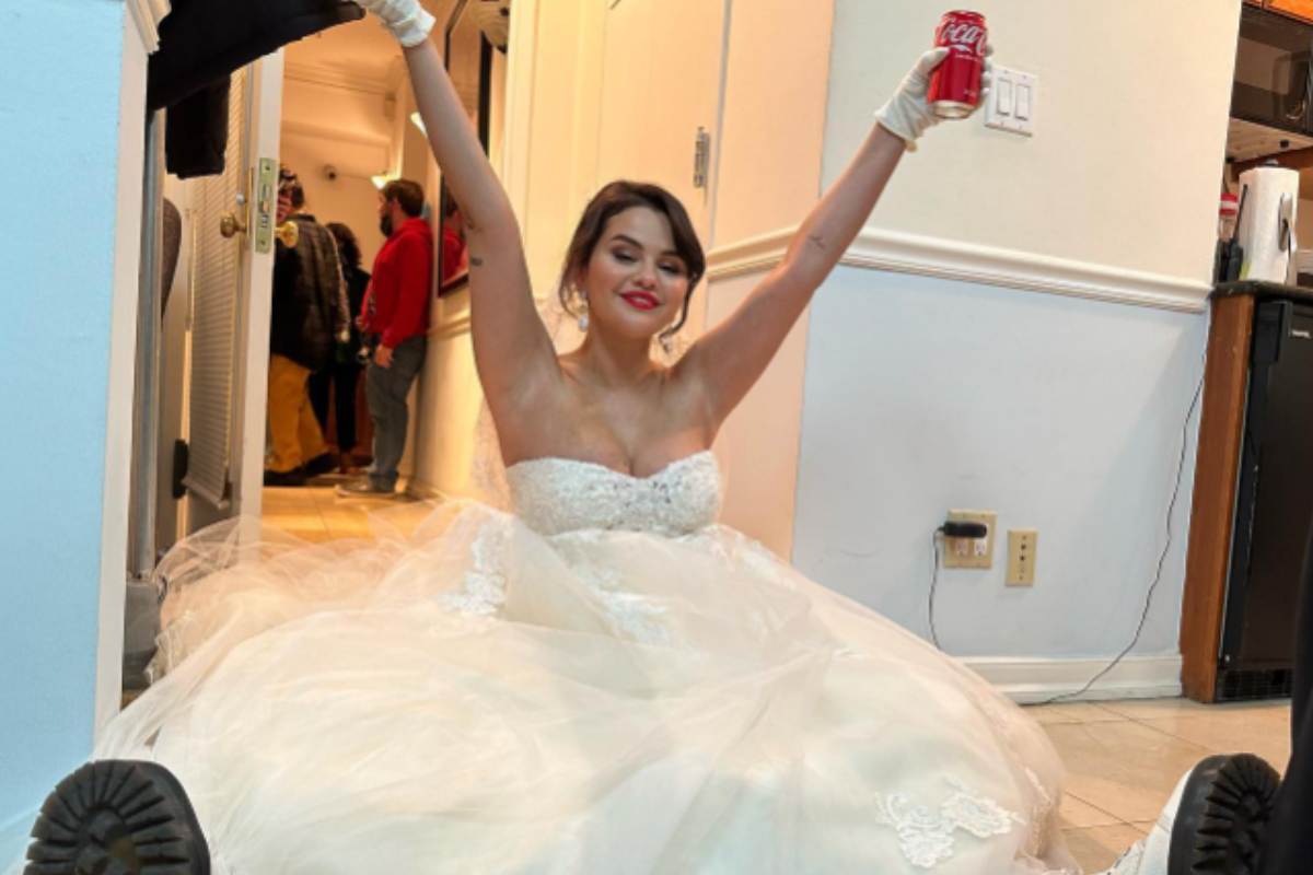 'Only Murders In The Building' Star Selena Gomez Surprises Fans In Her Bridal Gown