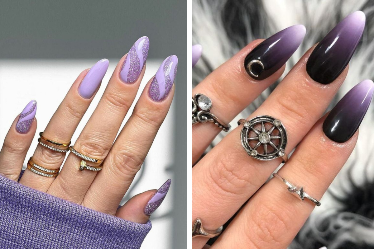 7 Purple Nail Designs To Check Out Before Booking Your Next Manicure Appointment (2023)