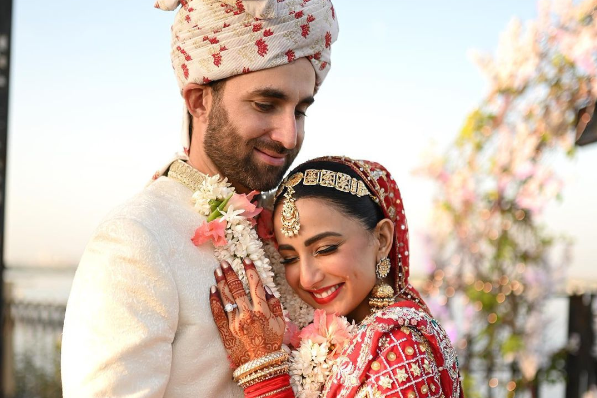 Ushna Shah's Wedding Wardrobe: Her Ethnic Red Lehenga Steals Spotlight