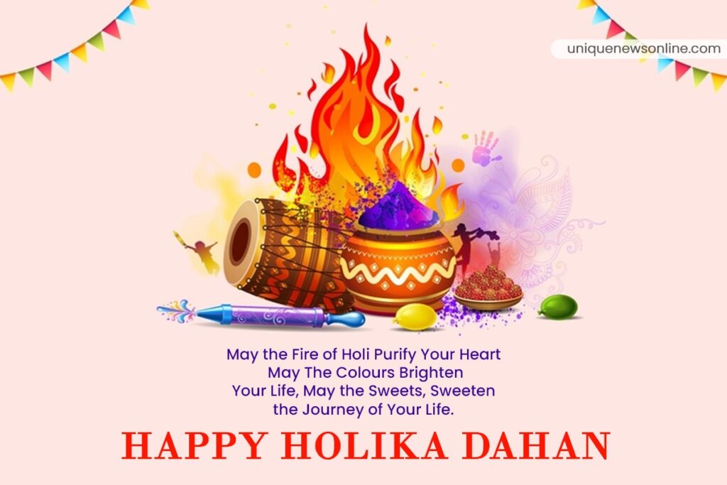 Holika Dahan 2024 Greetings, Quotes, Images, Wishes, Messages, Sayings ...