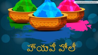 Happy Holi 2023 Telugu Sayings, Greetings, Wishes, Images, Messages, Quotes, and WhatsApp Stickers