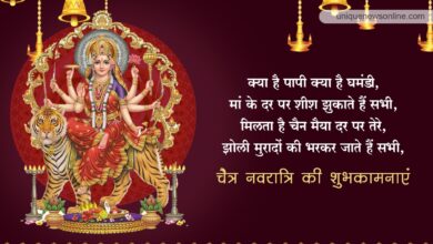Happy Chaitra Navratri 2023 Hindi Status, Images, Wishes, Wallpapers, Greetings, Quotes, and Messages