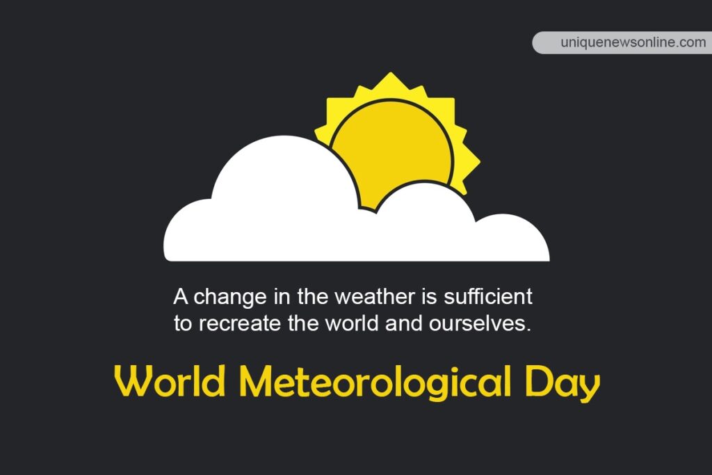 World Meteorological Day 2023 Theme