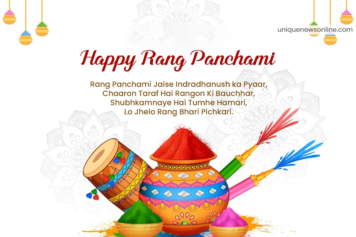 Happy Rang Panchami 2023 Wishes, Quotes, Images, Messages, Greetings, Sayings, Shayari, and HD Wallpaper