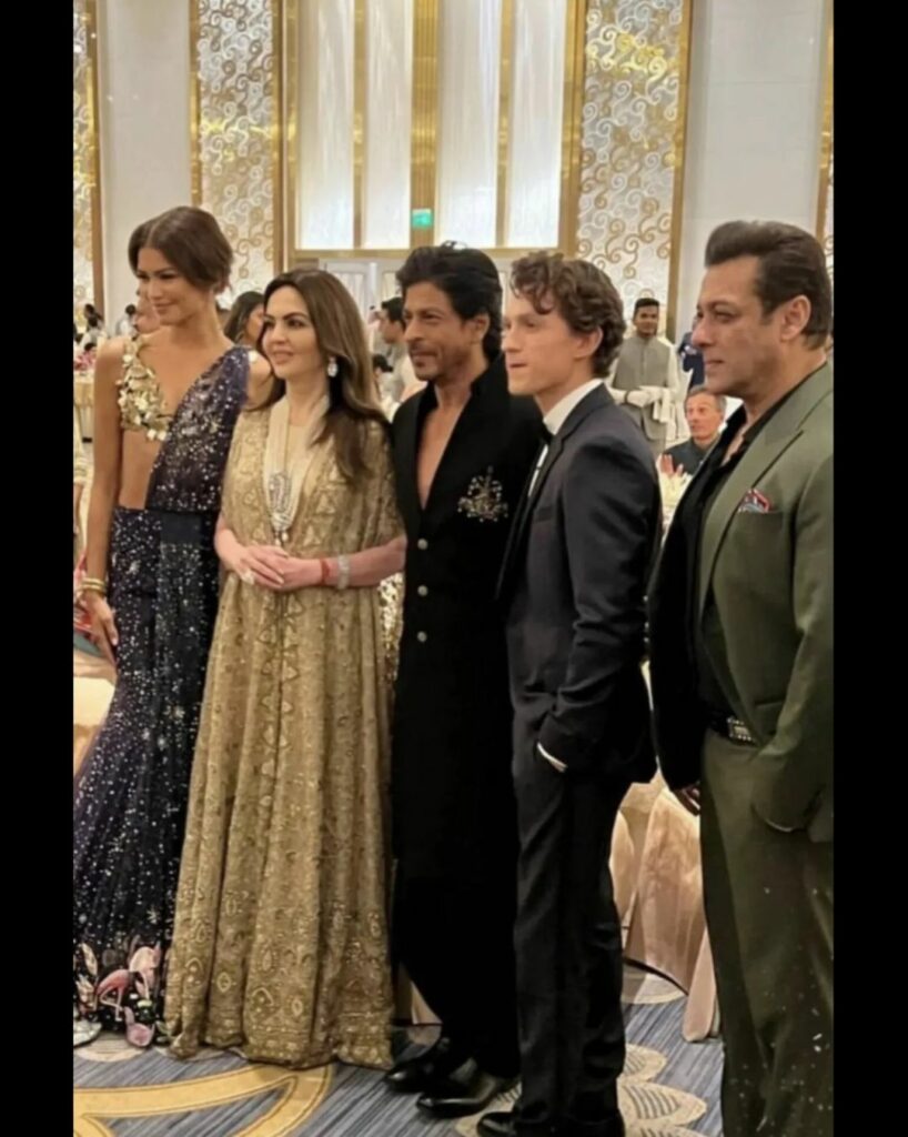 Zendaya, Nita Ambani, SRK, Tom Holland and Salman Khan