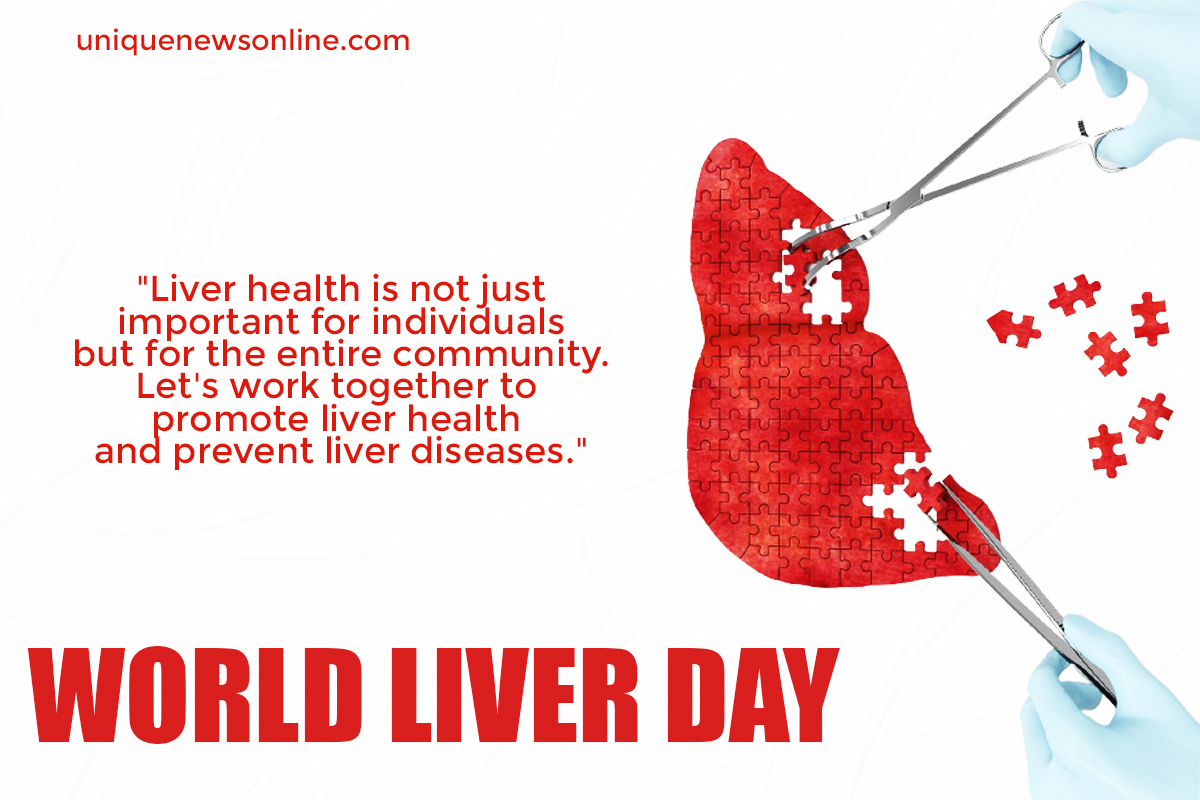 World Liver Day 2023: Current Theme, Quotes, Images, Messages, Slogans, Posters, Banners, Captions, And Cliparts