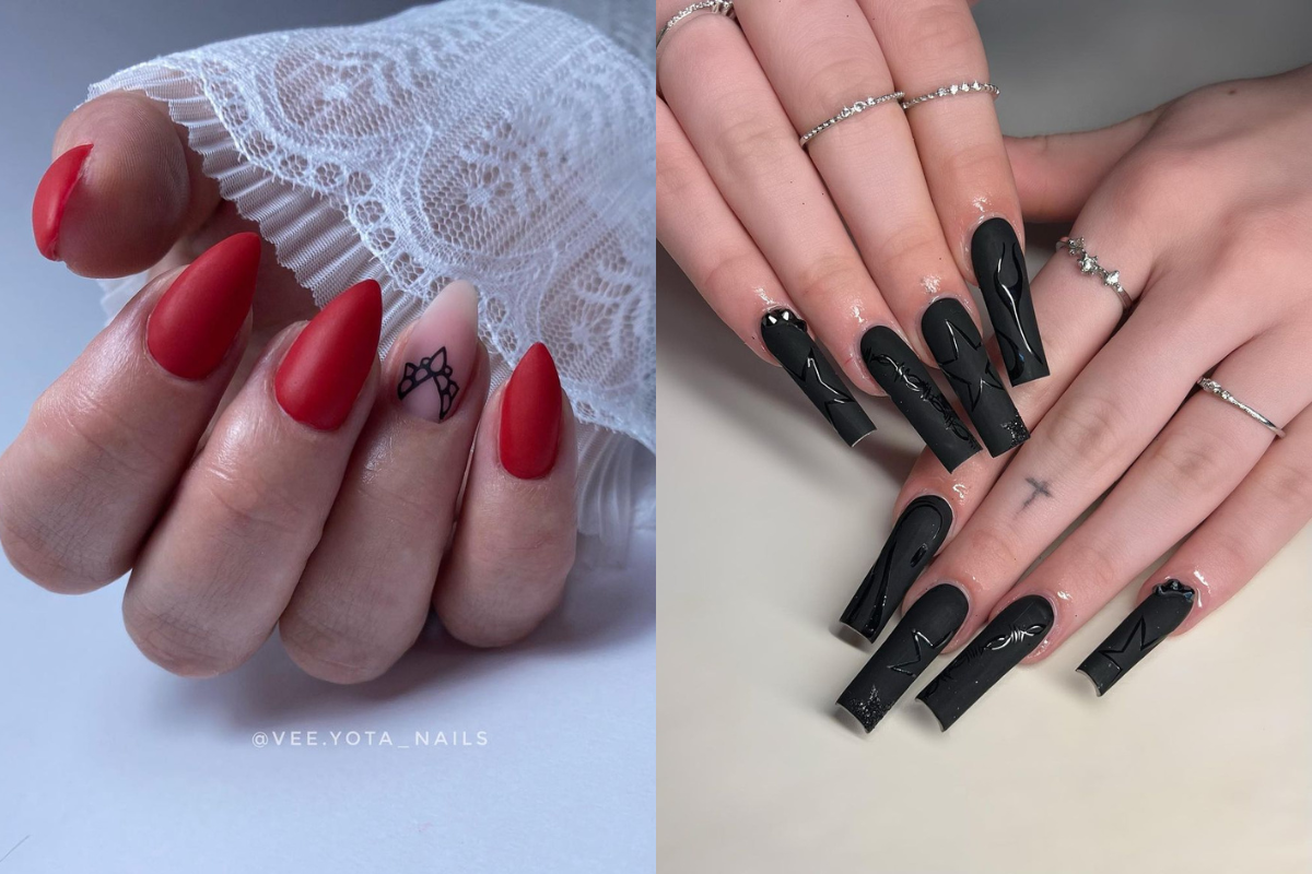 7 Matte Nail Designs To Out For A Soft and Edgy Manicure In 2023