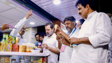 Amid Amul Vs Nandini Row, Rahul Gandhi Calls Nandini Ice Cream, ‘Karnataka’s Pride’ and Buys It