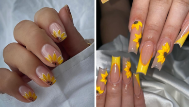 8 Bright and Cheerful Sunflower Nail Designs To Have In 2023