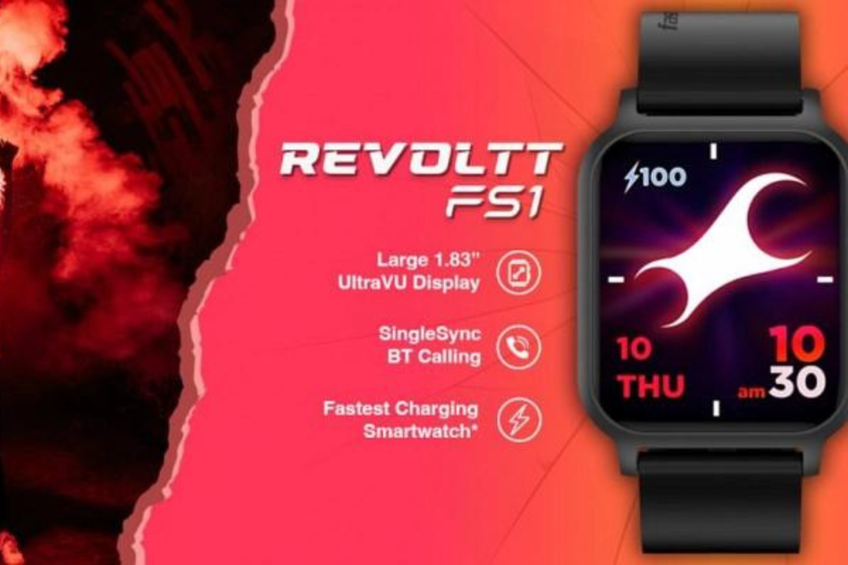 Fastrack Revoltt FS1 Pro Smartwatch With 1.96-inch AMOLED Arched Display, 200+ Watch Faces Launched in India: Price, and Features