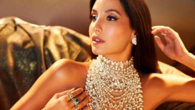 Nora Fatehi Is A Sight To Behold In The Latest Photoshoot In a Transparent Gown