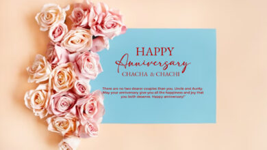 Happy Wedding Anniversary Wishes for Chacha and Chachi In English and Hindi