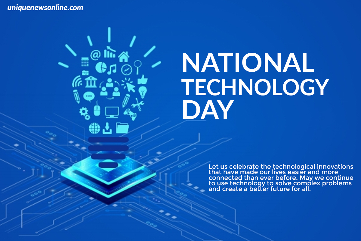 National Technology Day 2023: Current Theme, Drawings, Quotes, Posters, Images, Slogans, Messages, Banners, Cliparts, and Instagram Captions